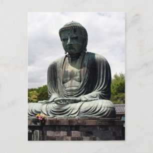 großartiger Buddha Kotokuin Postkarte