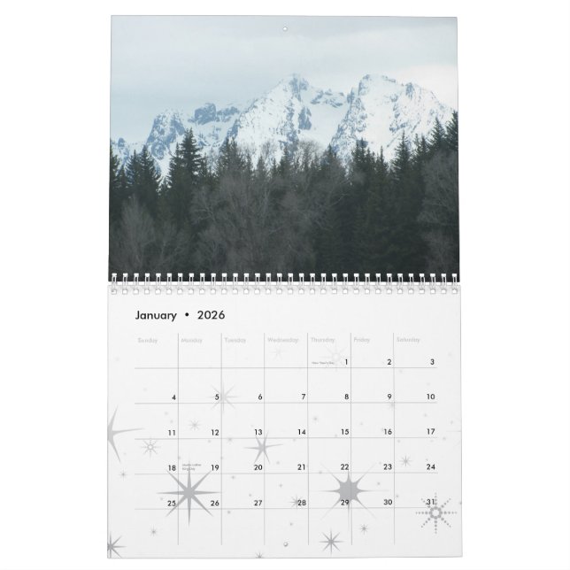 Großartiger Kalender Teton Berg2013 (Jan 2026)