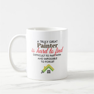 Großartiger Maler personalisiertes Namensgeschenk Kaffeetasse