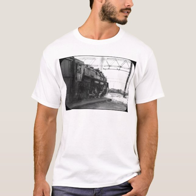 Großartiger Motor 6328 des Stamm-Western-(G.T.W.) T-Shirt (Vorderseite)