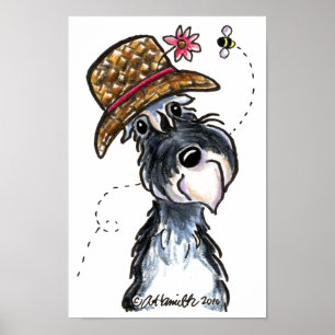 Großartiger Ole Schnauzer Poster