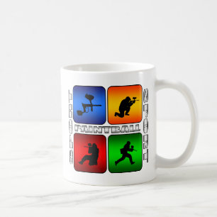 Großartiger Paintball Kaffeetasse