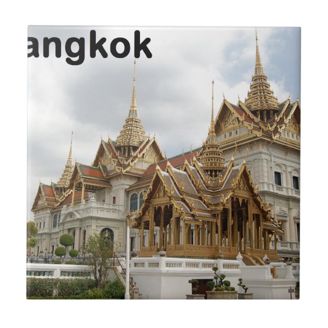 Großartiger Palast Thailands Bangkok (neu) (St.K) Fliese (Vorderseite)