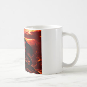Großartiger Roter Drache Kaffeetasse