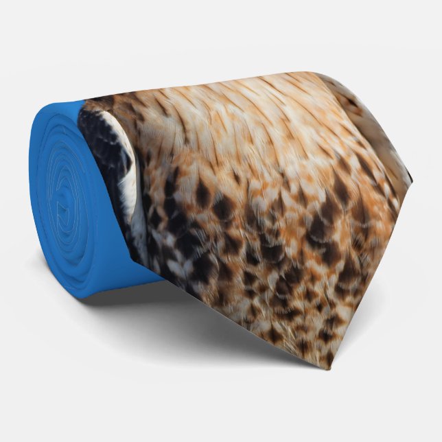 Großartiger Rotschwanzfalken in der Sonne Krawatte (Gerollt)