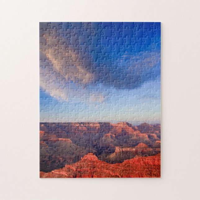 Großartiger Sonnenuntergang Puzzle (Vertikal)