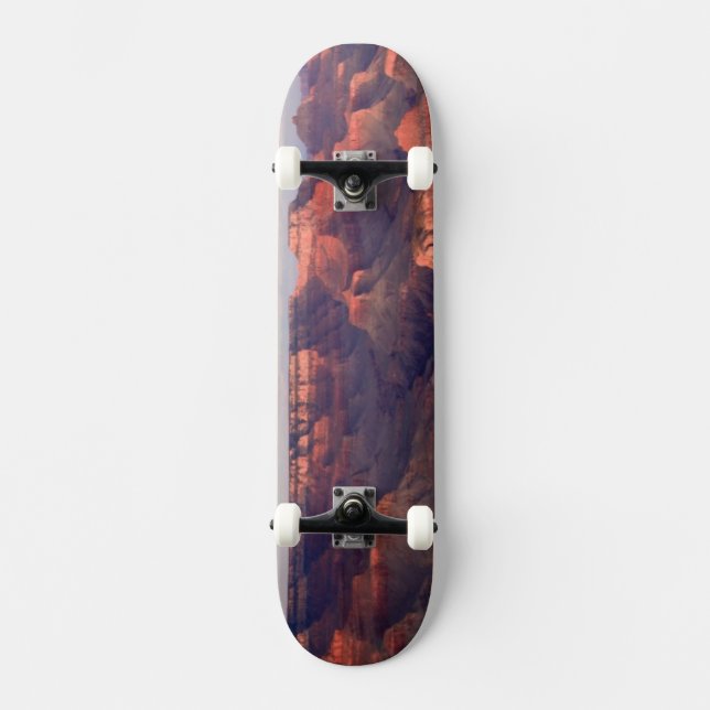 Großartiger Sonnenuntergang Skateboard (Vorderseite)