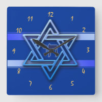 Großartiger Star von David On blue Background jewi