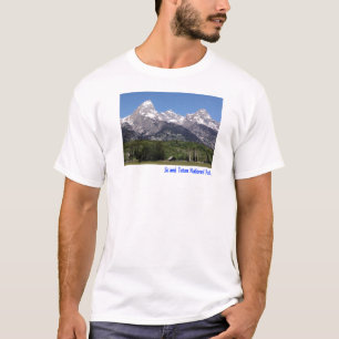 Großartiger Teton Nationalpark-grundlegender T - T-Shirt