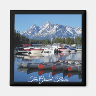 Großartiger Teton Nationalpark-Magnet Magnet