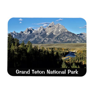 Großartiger Teton Nationalpark-Magnet Magnet