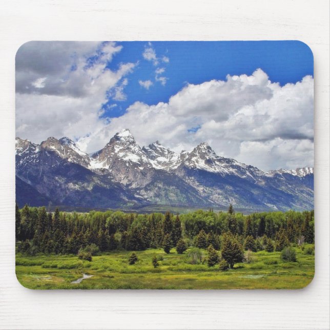 Großartiger Teton Nationalpark Mousepad (Vorne)