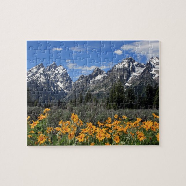 Großartiger Teton Nationalpark Puzzle (Horizontal)