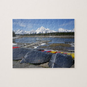 Großartiger Teton Nationalpark - Puzzlespiel Puzzle