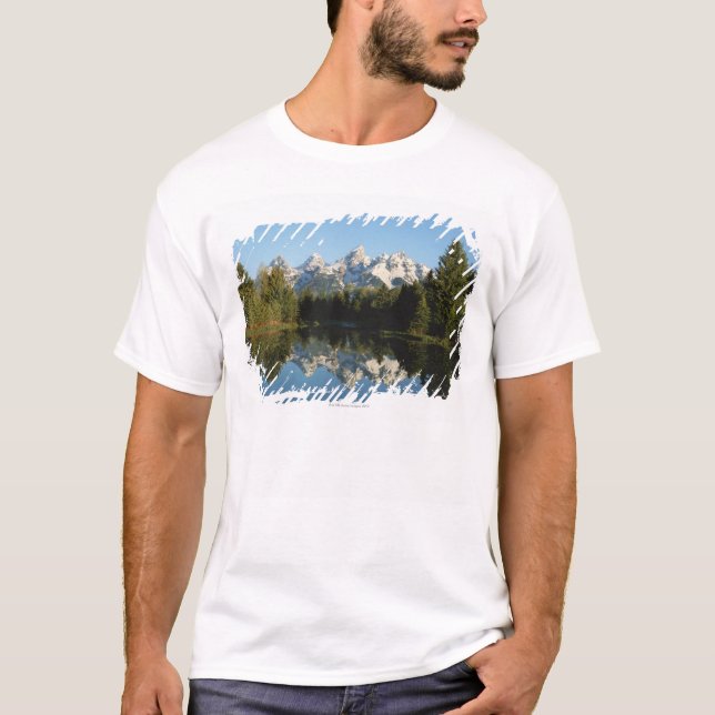 Großartiger Teton Nationalpark, Teton Strecke, T-Shirt (Vorderseite)