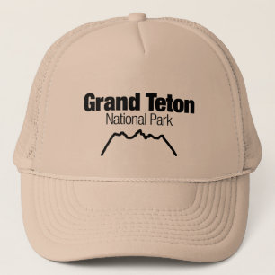 Großartiger Teton Nationalpark Truckerkappe