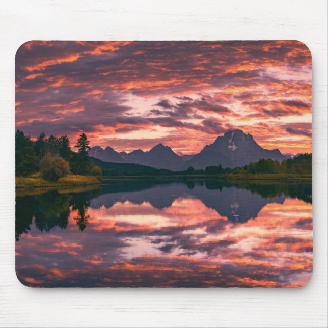 Großartiger Teton Nationalpark, Wyoming Mousepad (Vorne)
