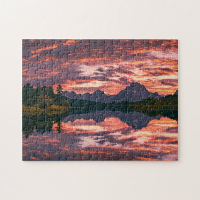 Großartiger Teton Nationalpark, Wyoming Puzzle (Horizontal)