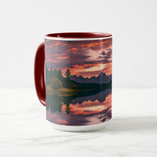 Großartiger Teton Nationalpark, Wyoming Tasse