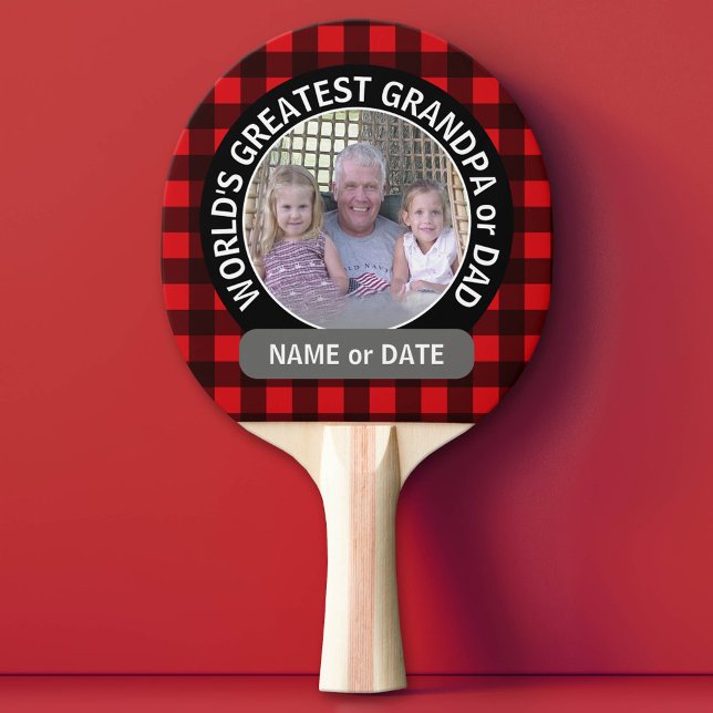 Großartiger Vater Großoper-Vorlage für benutzerdef Tischtennis Schläger (Custom Ping Pong Paddle for Dad)