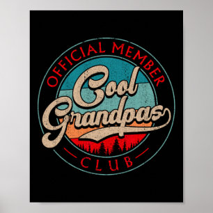 Großartiger Vintager Cooler Grand Pisa Club Offizi Poster