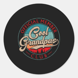 Großartiger Vintager Cooler Grand Pisa Club Offizi Runder Aufkleber