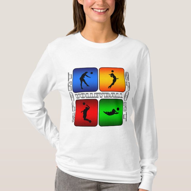 Großartiger Volleyball T-Shirt (Vorderseite)