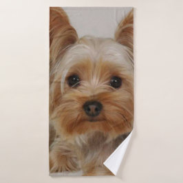 Großartiger Yorkshire Terrier Badehandtuch