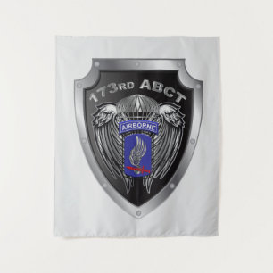 Großartiges 173. Im Flugzeug Brigade-Kampfteam Wandteppich