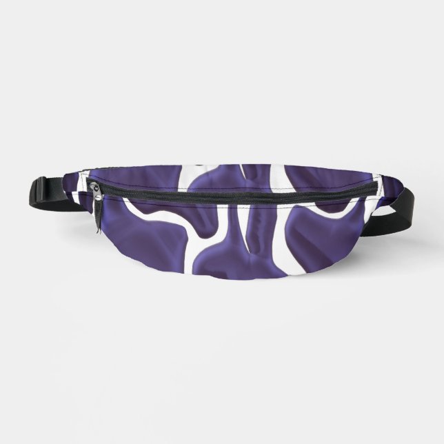 Großartiges Design! Abstrakter Stil mit moderner K Bauchtasche (Vorderseite)