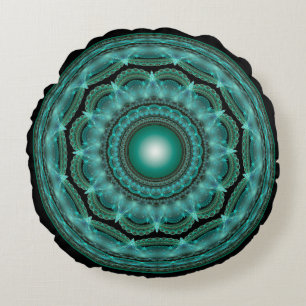 Großartiges Fraktal-Glossar Rundes Kissen