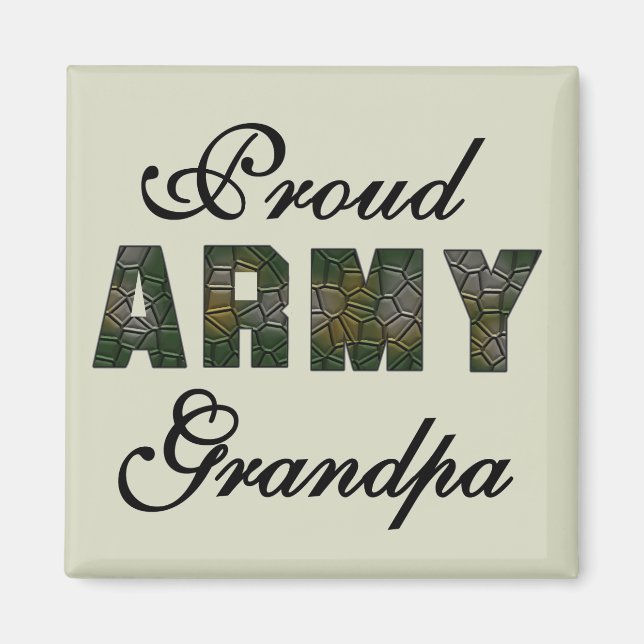 Großartiges Geschenk der Proud Army Magnet (Vorne)
