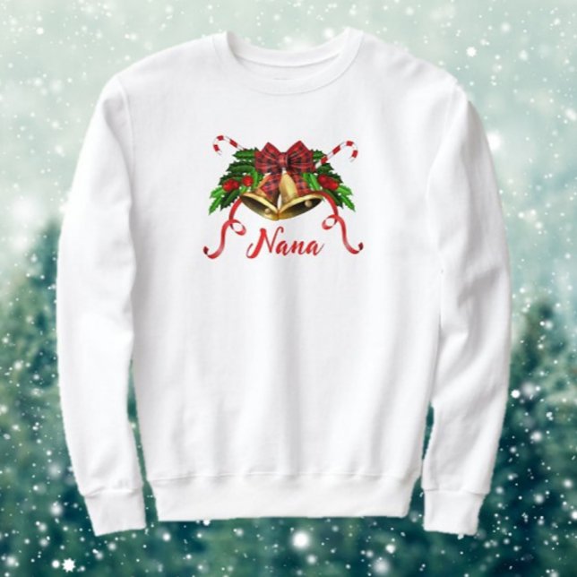 Großartiges Geschenk! Nanas Weihnachten Sweatshirt (Von Creator hochgeladen)