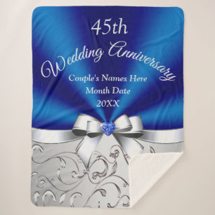 Großartiges Geschenk zum 45-jährigen Jubiläum, kle Sherpadecke