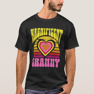 Großartiges Granny Niedlich Sunset Hearts Mother D T-Shirt