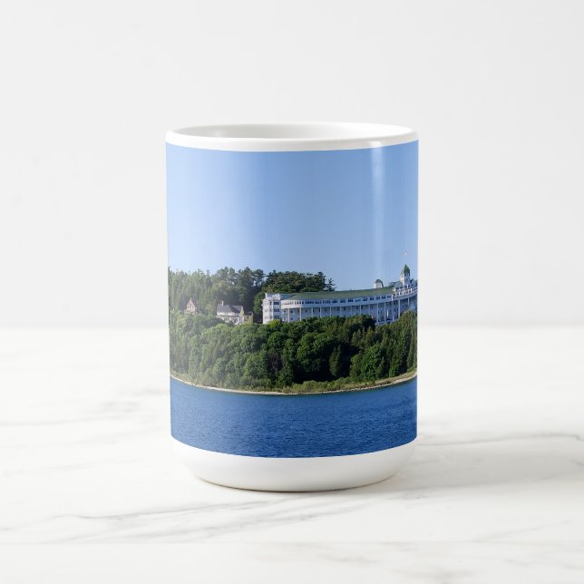 Großartiges Hotel, Mackinac Insel, Michigan, Kaffeetasse (Mittel)
