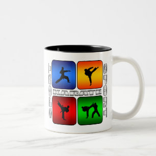Großartiges Karate Zweifarbige Tasse
