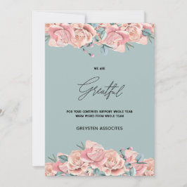 Großartiges Logo für das Business-Skript Feiertagskarte