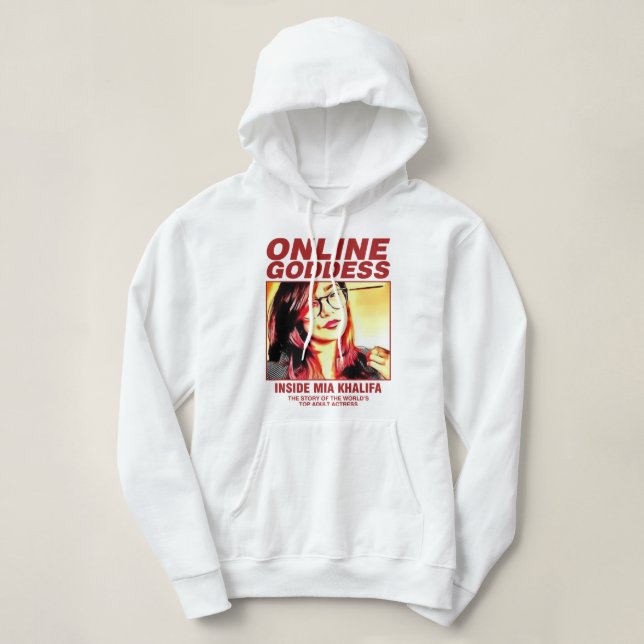 Großartiges Modell Mia Khalifa Phantastisch für Fi Hoodie (Design vorne)