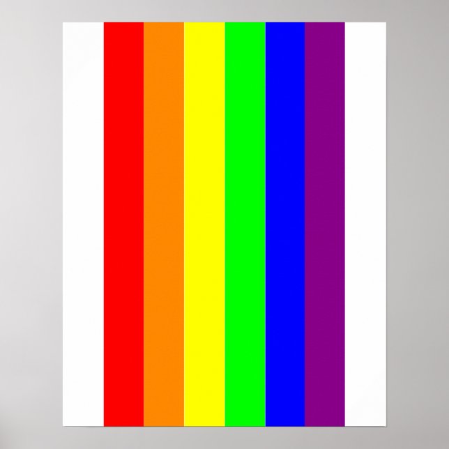 Großartiges Rainbow Fine Art Poster (Vorne)