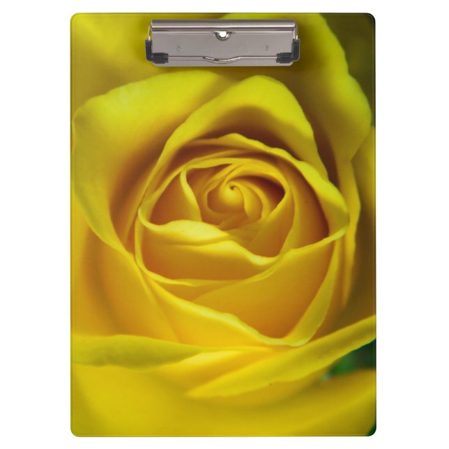 Großartiges Rosenmakro Klemmbrett (Vorderseite)