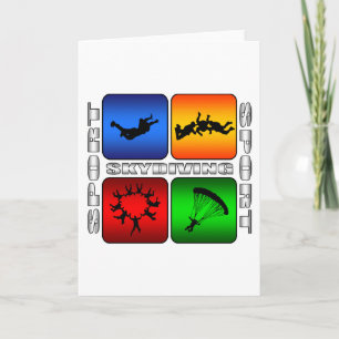 Großartiges Skydiving Karte