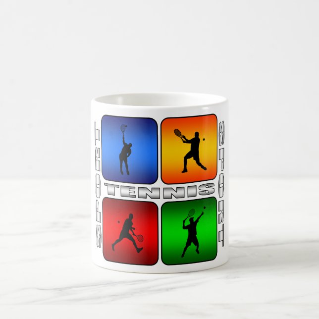 Großartiges Tennis (Mann) Tasse (Mittel)