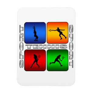 Großartiges Tennis (weiblich) Magnet