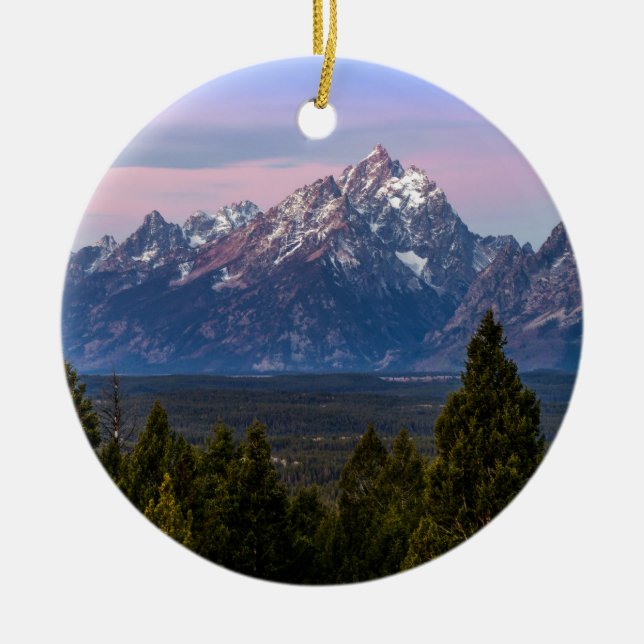 Großartiges Teton Keramik Ornament (Vorne)