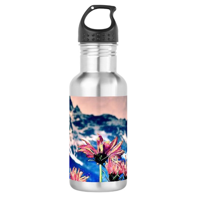 Großartiges Tetons Edelstahlflasche (Vorderseite)