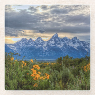 Großartiges Tetons Glasuntersetzer