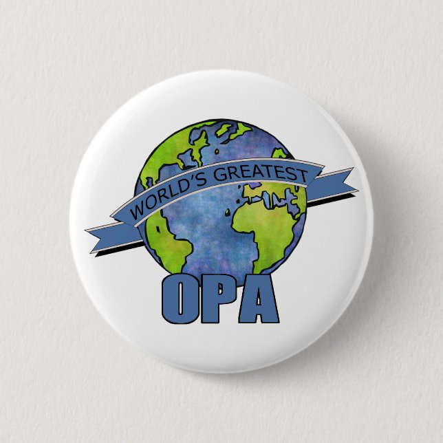 Großartigster Opa Button (Vorderseite)
