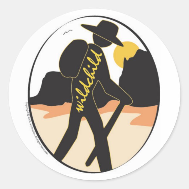 Großaufkleber Runder Aufkleber (Vorderseite)