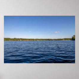 Großaufnahme des Glen Lake Poster